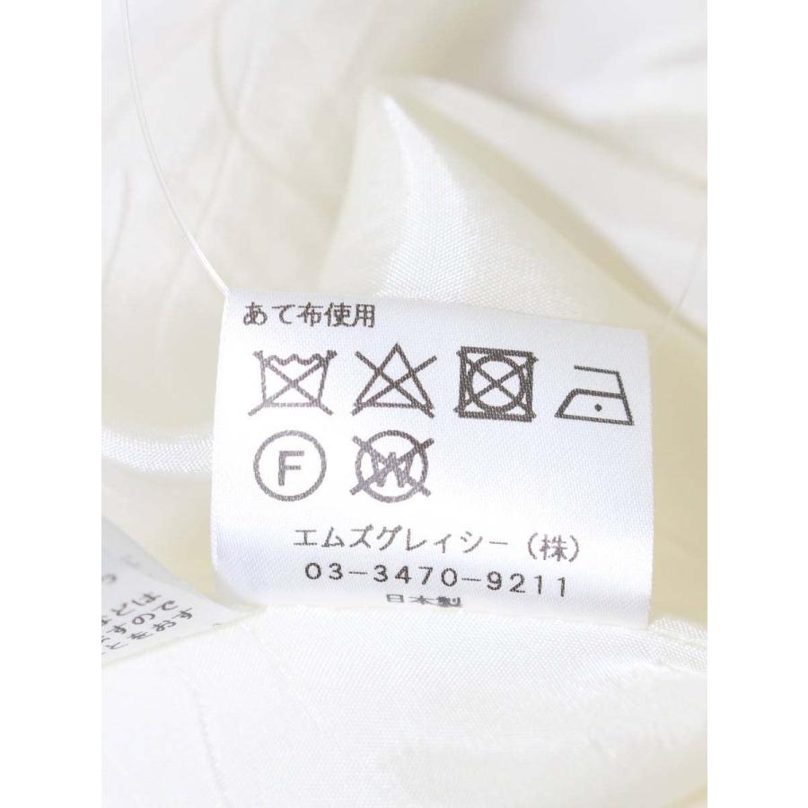 エムズグレイシー ゴブラン調プリントタックスカート 017526 38