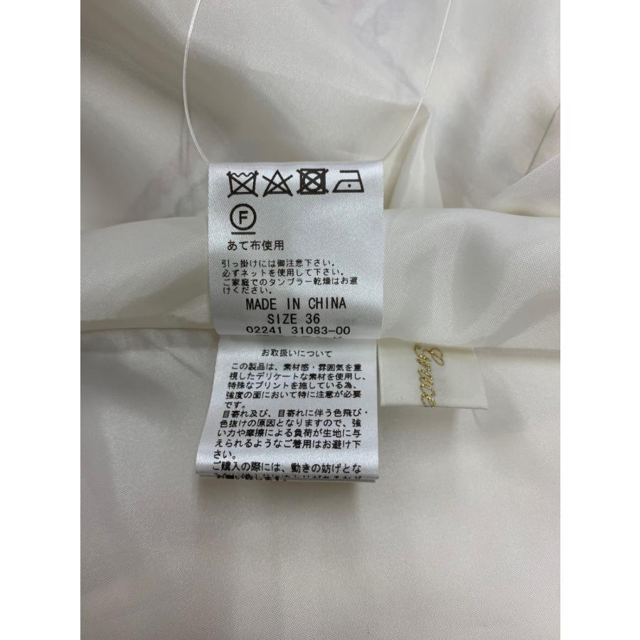 グレースクラス ロープチェックワンピース 0224131083-00 36 ホワイト