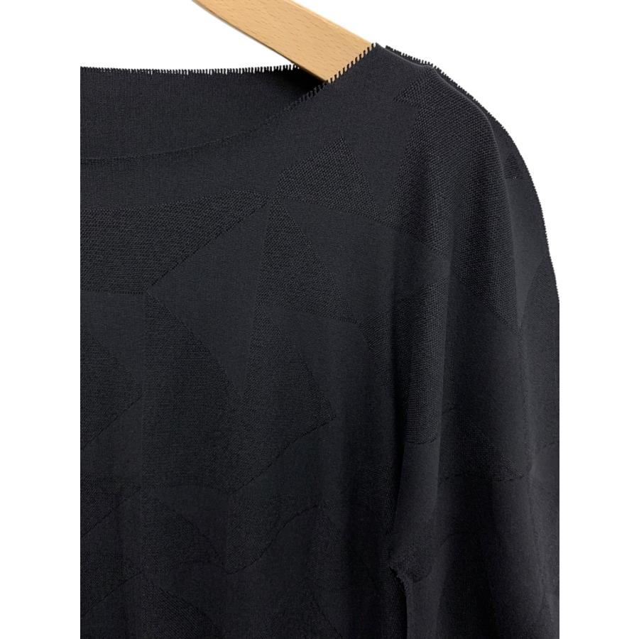 132 5. イッセイミヤケ CUT KNIT IL43KN733 トップス 2 ブラック