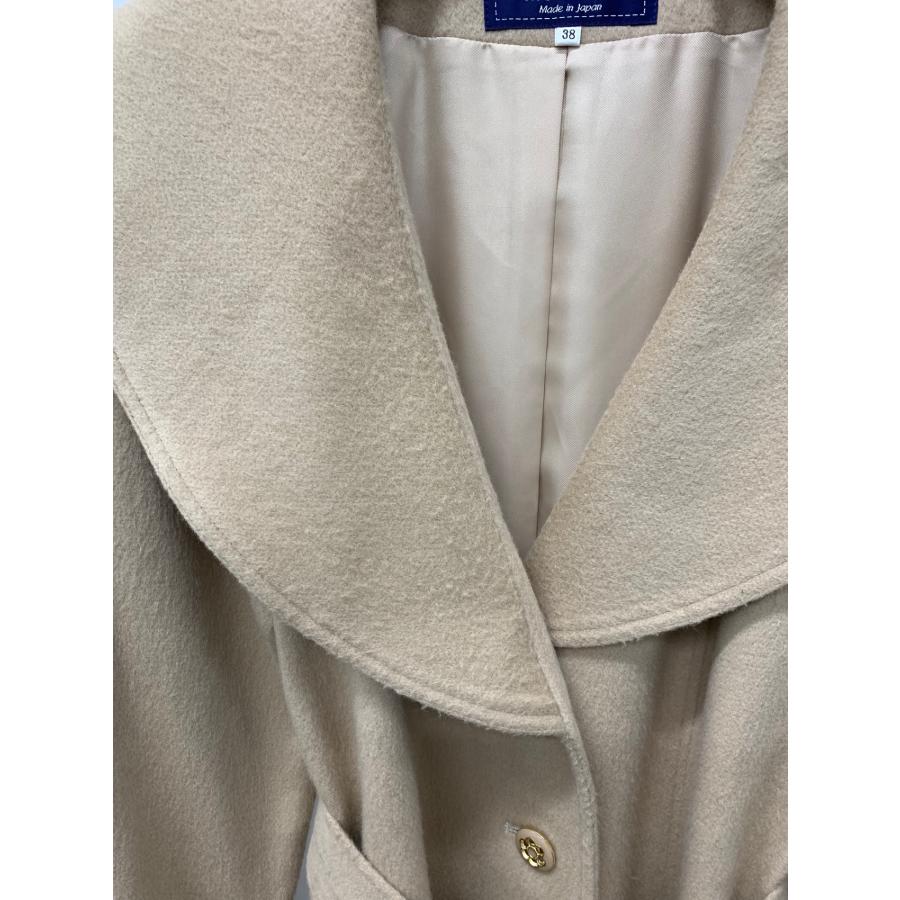 エムズグレイシー ビックカラーエレガント 319620 コート 38 ブラウン