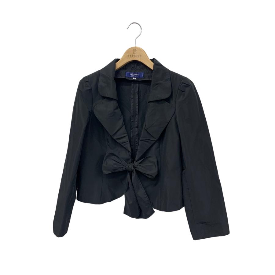 新品未使用　エムズグレイシー♡　ジャケット　ブラック42 エムズグレイシー 814503 ジャケット 42 ブラック Elegant Taffeta