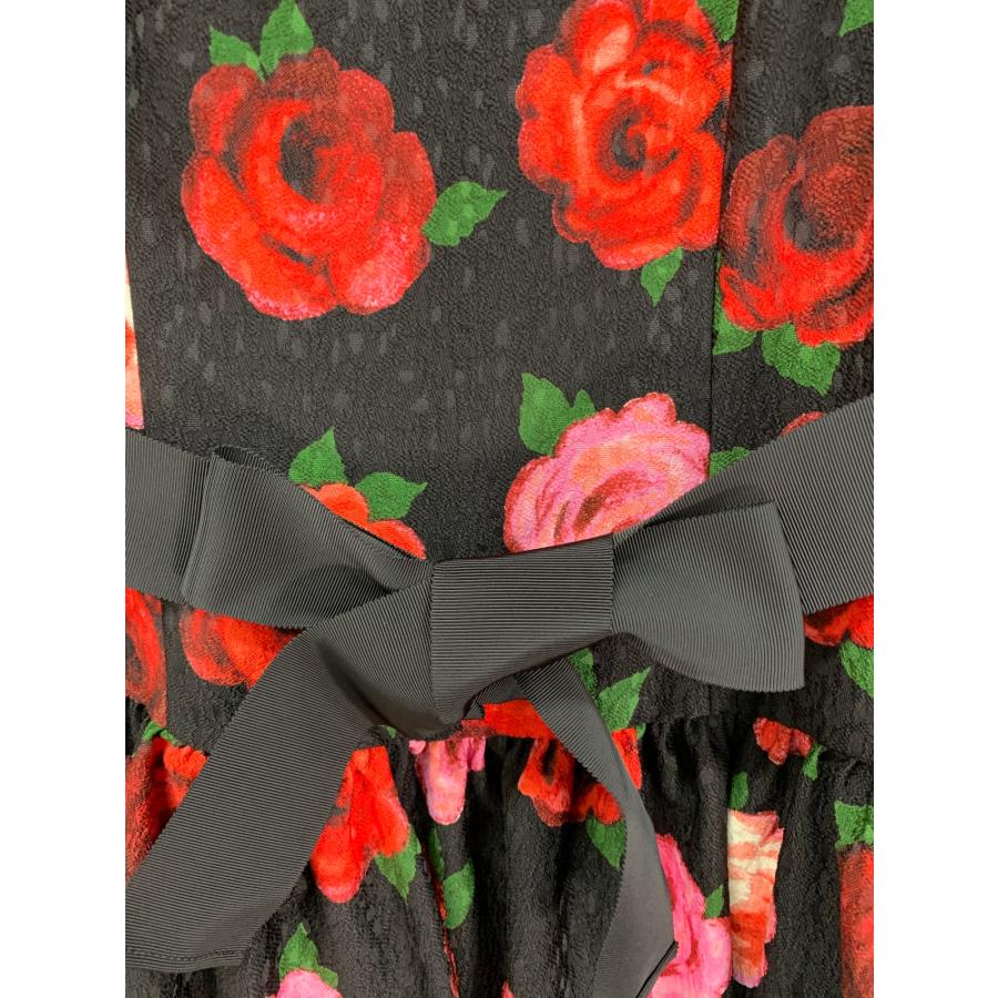 エムズグレイシー 秋冬カタログ バルーンワンピース 薔薇 ジャガード