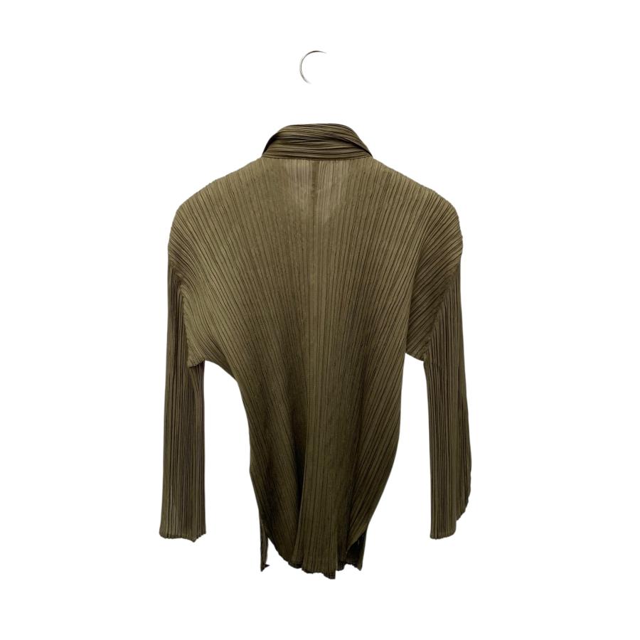 プリーツプリーズイッセイミヤケ PP41-JJ745 ブラウス 3 カーキ  