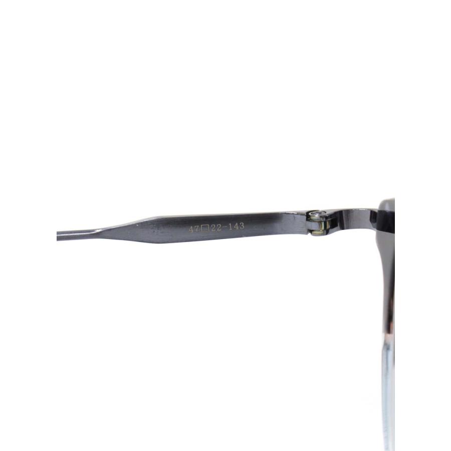 金子眼鏡 KM-68 メガネ ブラック コンビフレーム フルリム