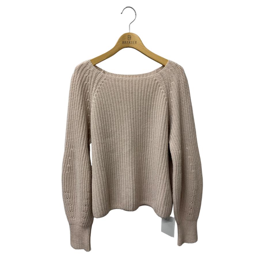 極美品✨フォクシー ニットケープ Trulli カシミヤ100% ロゴジップ フォクシーブティック Cropped Cashmere Sweater 42419 ニット 40