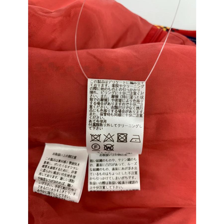 エムズグレイシー トラッドチェックワンピース 111608 38 レッド