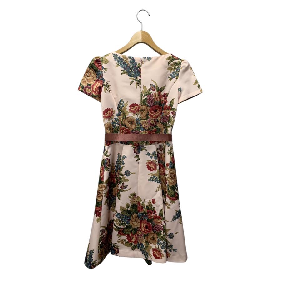 エムズグレイシー 721503 ワンピース 36 ピンク フラワーモチーフ