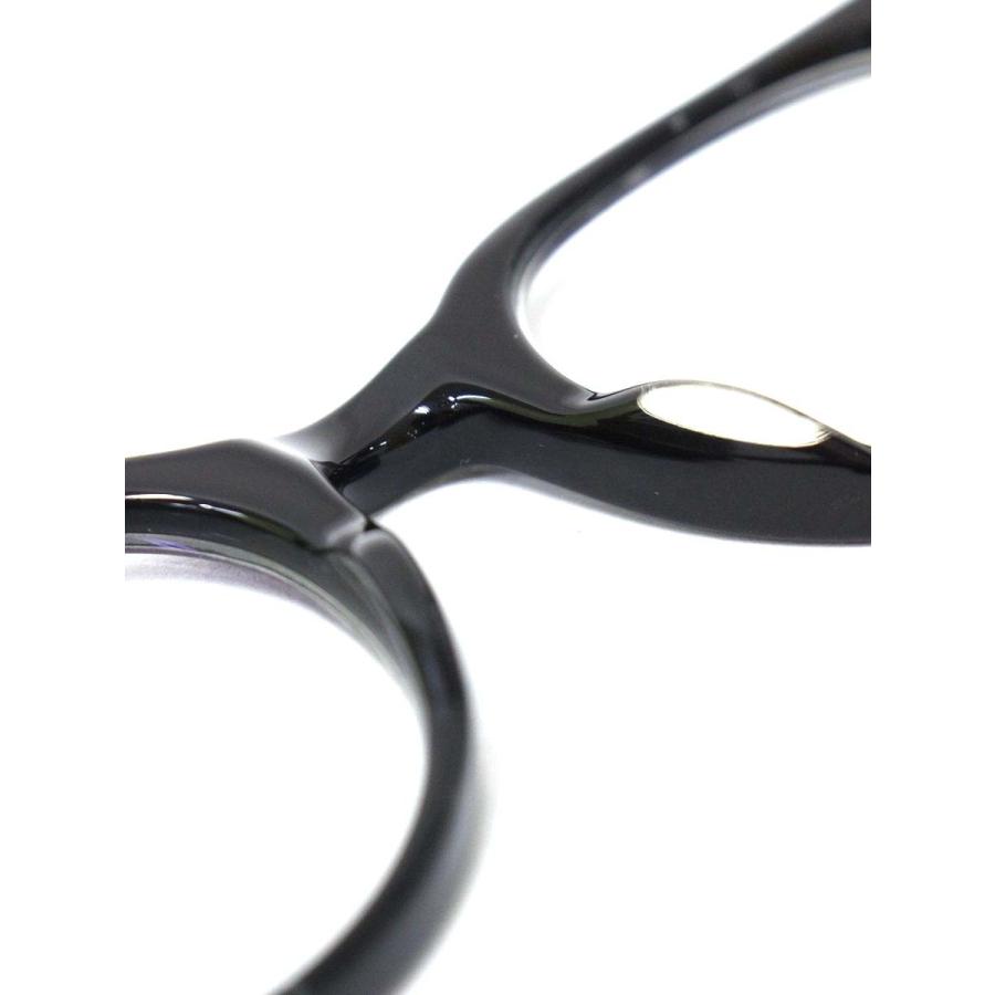 バートンペレイラ ROYSTON メガネ 眼鏡 ブラック セルフレーム  