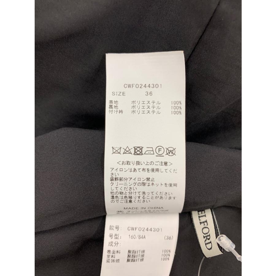 セルフォード ファーカラーフィットアンドフレアードレス CWFO244301 