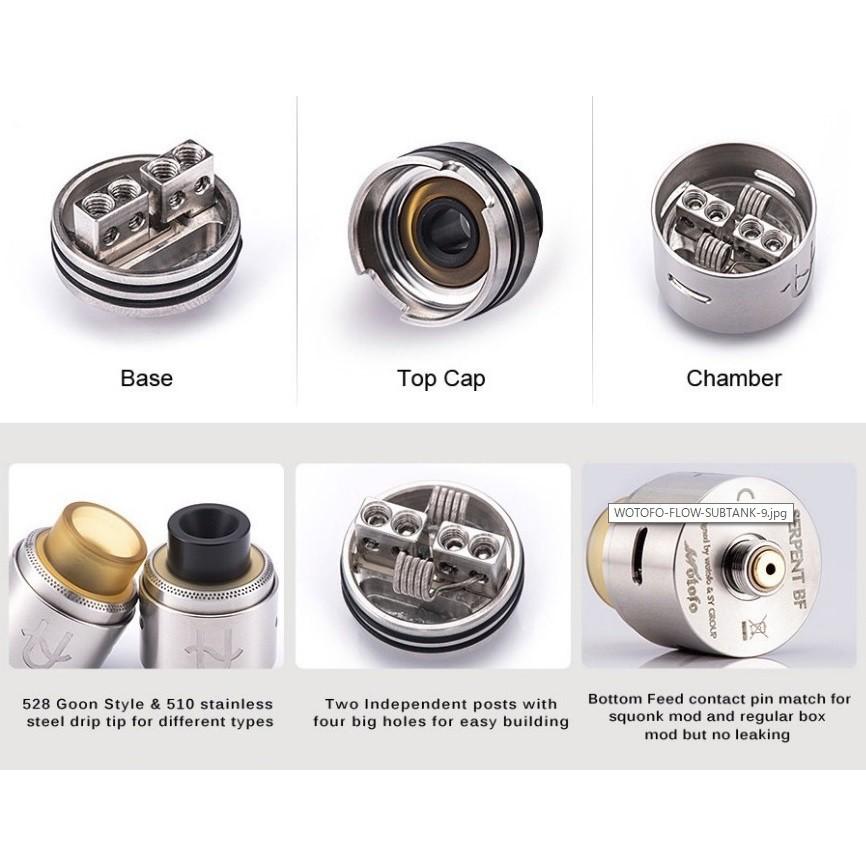 【在庫処分】Wotofo Serpent BF RDA VAPE 電子タバコ｜bepusuke｜02