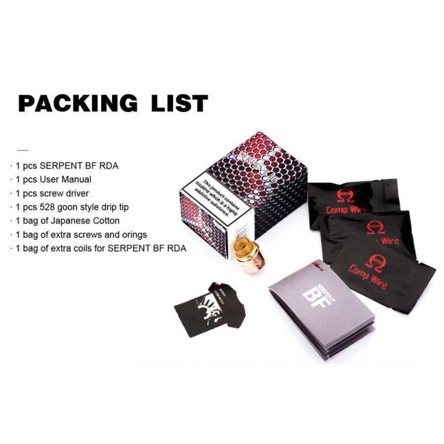 【在庫処分】Wotofo Serpent BF RDA VAPE 電子タバコ |  | 02