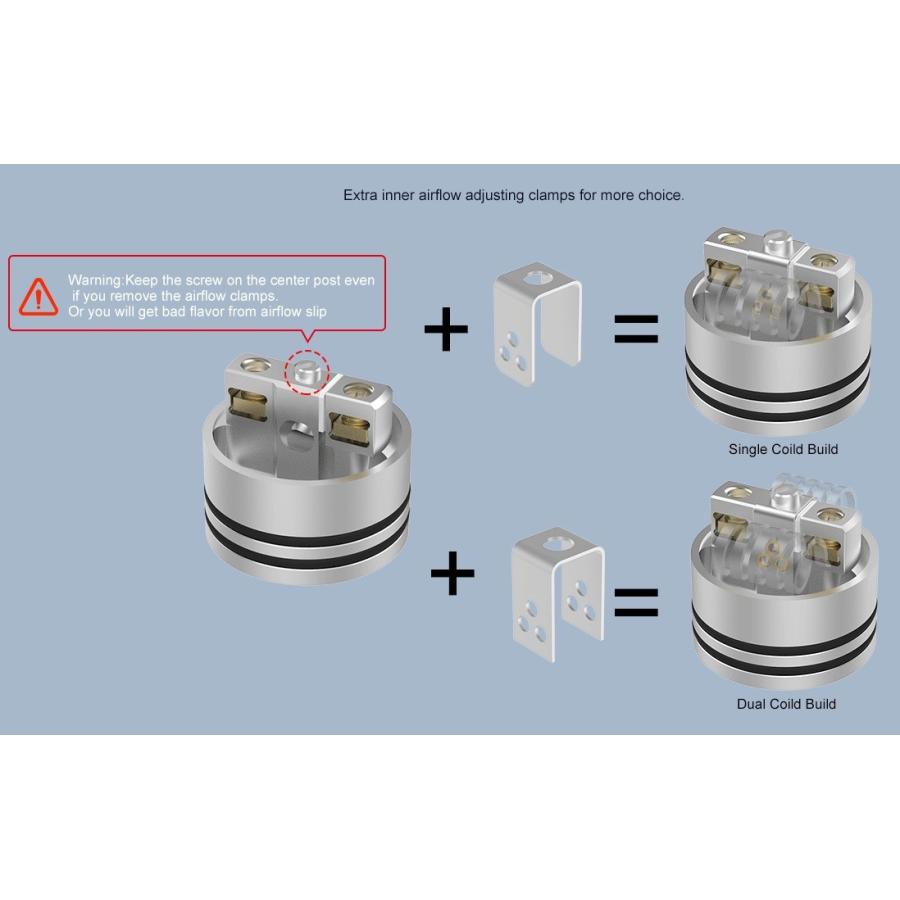 【在庫処分】Vapefly Wormhole BF RDA VAPE 電子タバコ |  | 01