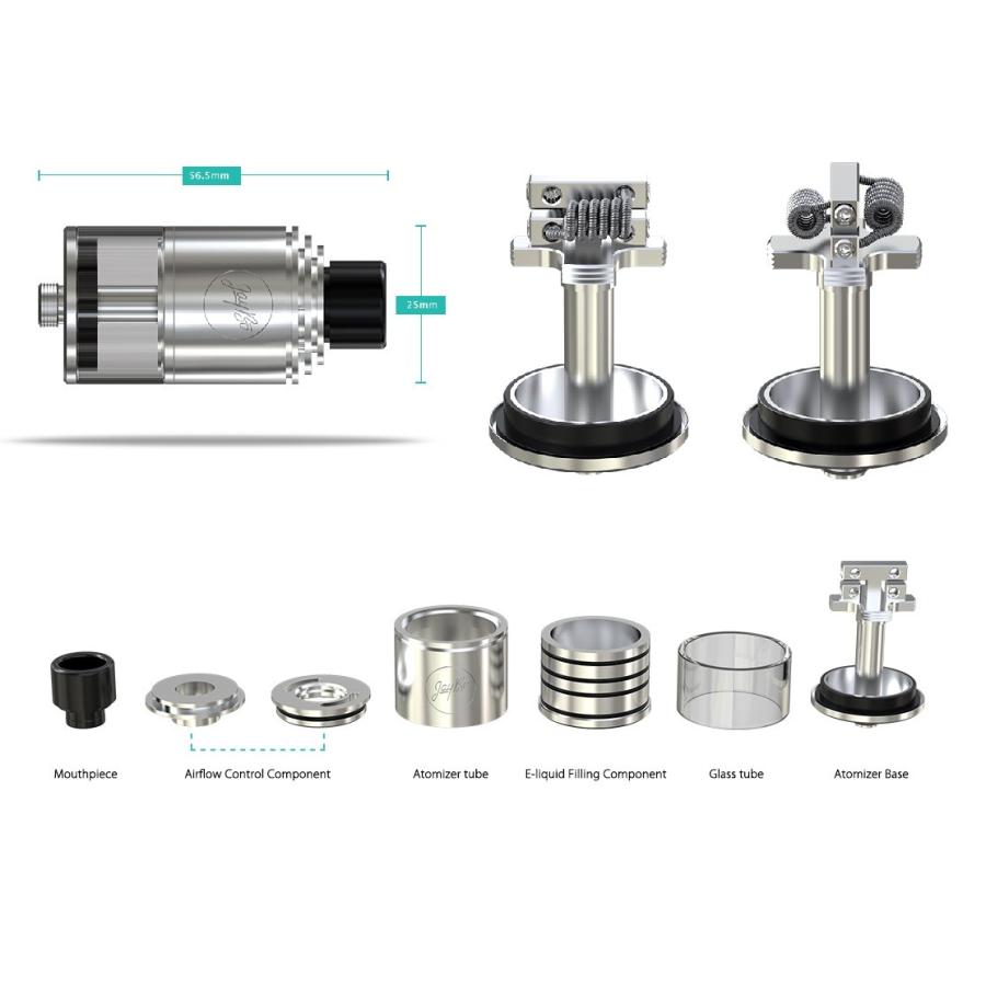 【在庫処分】WISMEC IndeReserve RTA VAPE 電子タバコ |  | 01