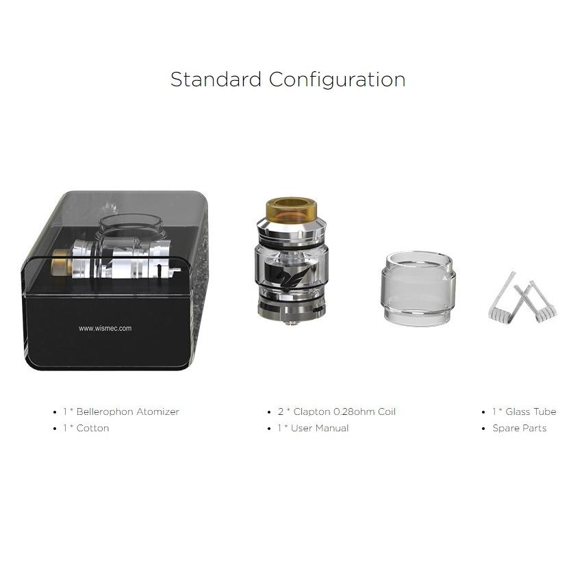 【在庫処分】Wismec Bellerophon RTA VAPE 電子タバコ |  | 04