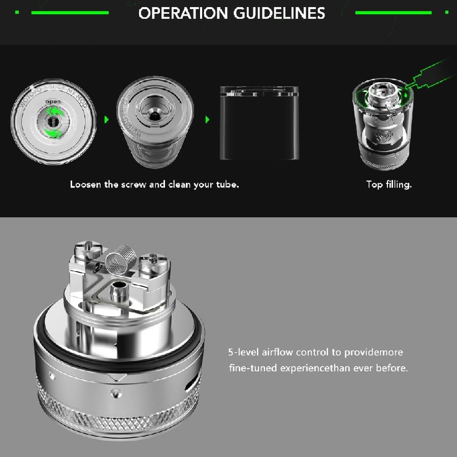 Wotofo COG MTL RTA VAPE 電子タバコ |  | 05