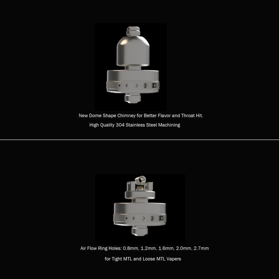 【ワケアリ品】Cthulhu Artemis MTL RTA VAPE 電子タバコ |  | 01