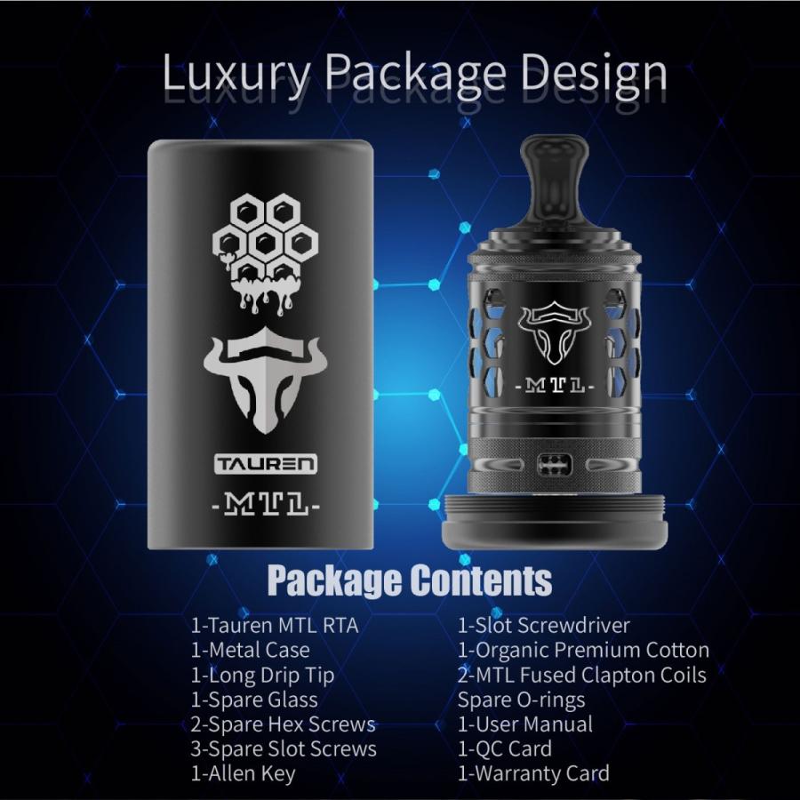 ThunderHead Creations Tauren MTL RTA VAPE 電子タバコ |  | 06