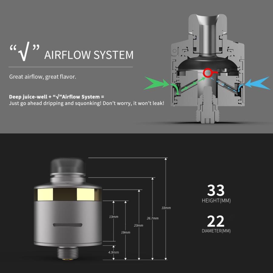 BP MODS Bushido V3 RDA VAPE 電子タバコ |  | 02