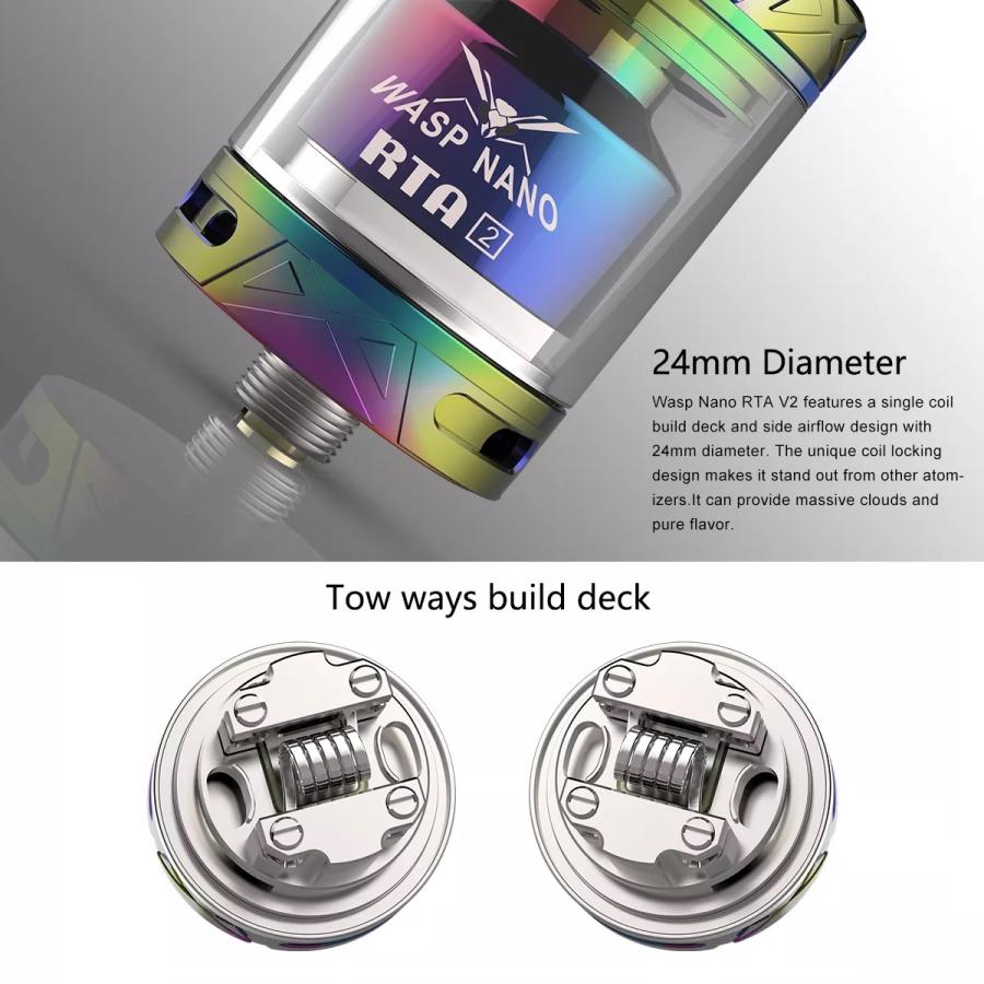 OUMIER Wasp Nano RTA 2 VAPE 電子タバコ |  | 02