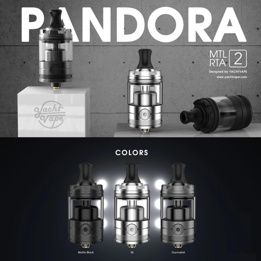 Yachtvape Pandora MTL RTA 2 VAPE 電子タバコ | 
