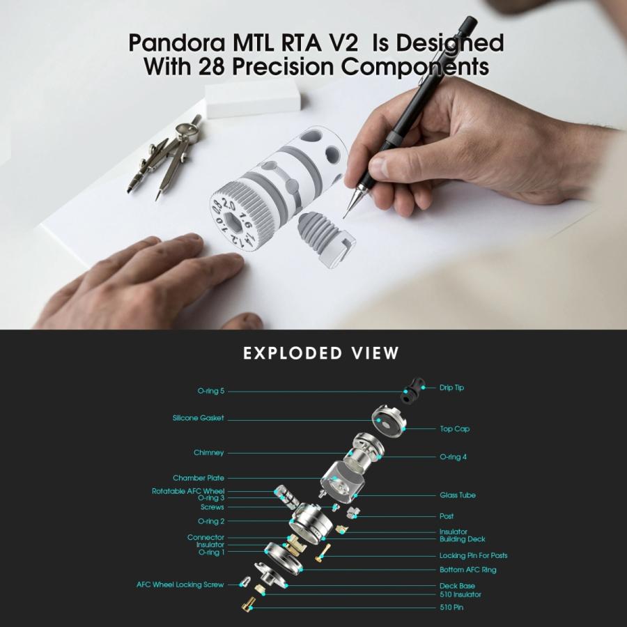 Yachtvape Pandora MTL RTA 2 VAPE 電子タバコ |  | 03