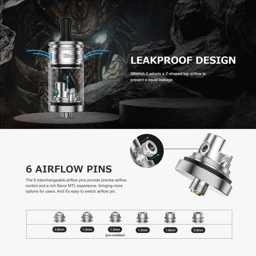 Vapefly Alberich II MTL RTA VAPE 電子タバコ |  | 01