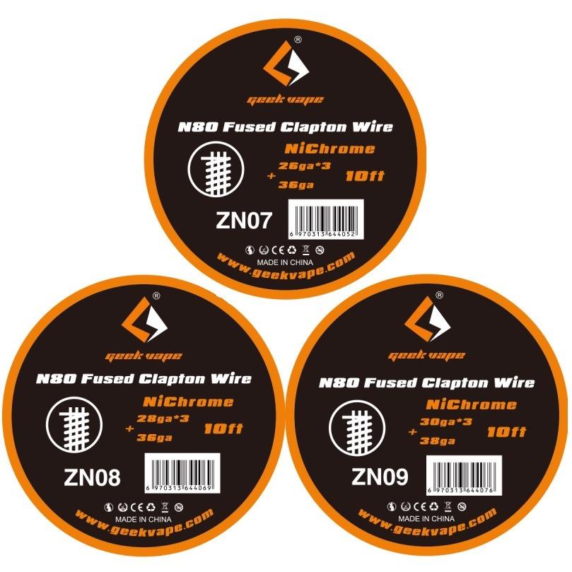 Geek Vape N80 Fused Clapton Wire VAPE 電子タバコ | 