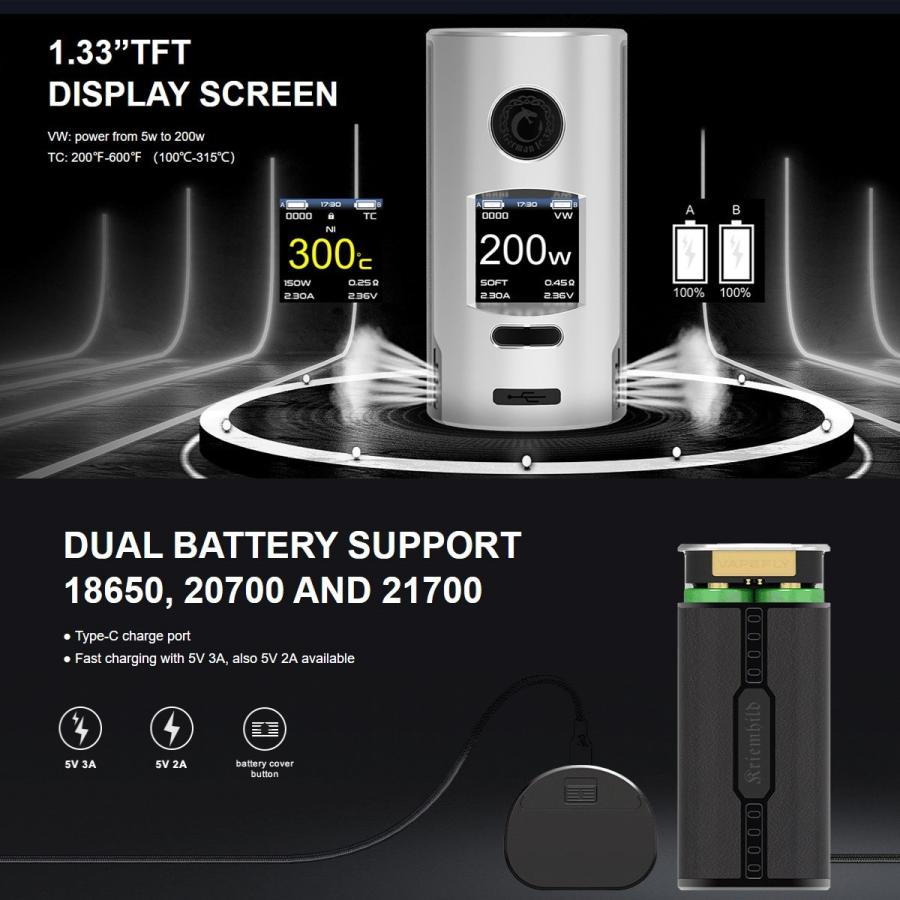 Vapefly Kriemhild Mod VAPE 電子タバコ |  | 02