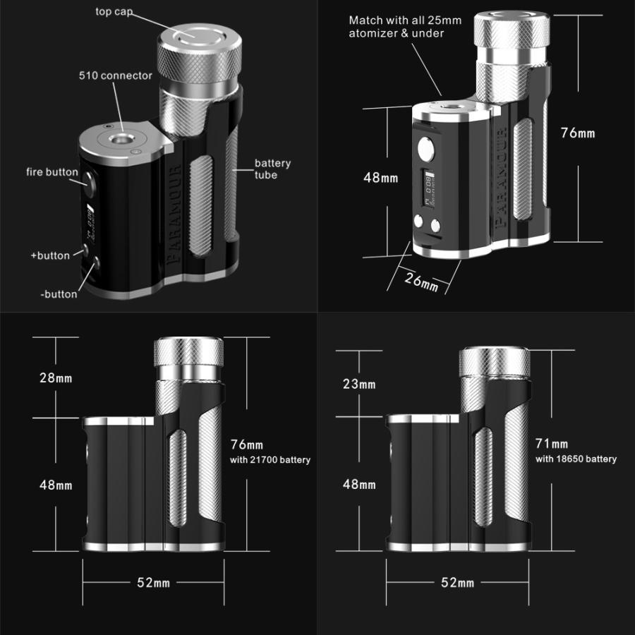 MECHLYFE x Fallout Vape x Mrjustright1 PARAMOUR SBS MOD VAPE 電子タバコ |  | 04