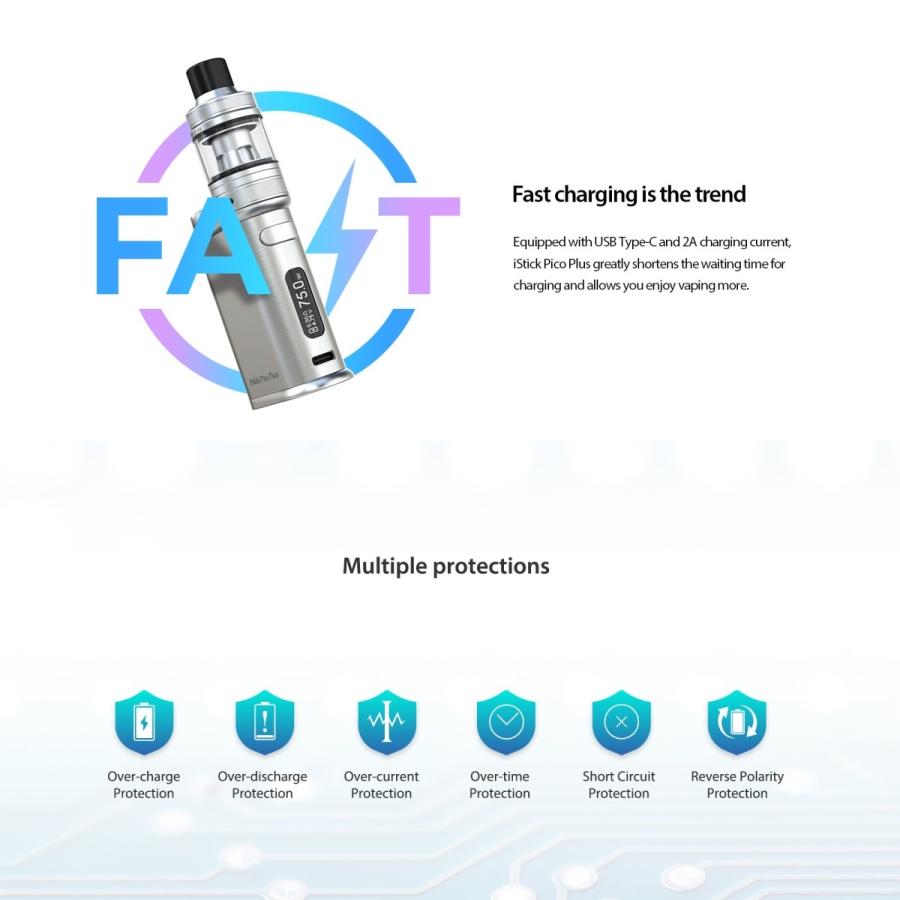 elfbar nachfüll pod läuft aus IStick Pico Kupite Eleaf Mod Po Najboljoj Cijeni U Vatskoj Eleaf Istick  Pico Plus 75w Tc Box Mod 1 main image 0