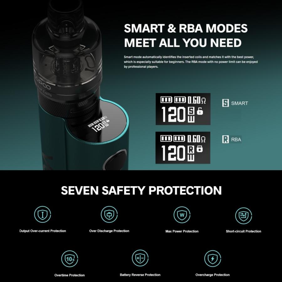 Voopoo Musket 120W Mod VAPE 電子タバコ |  | 04