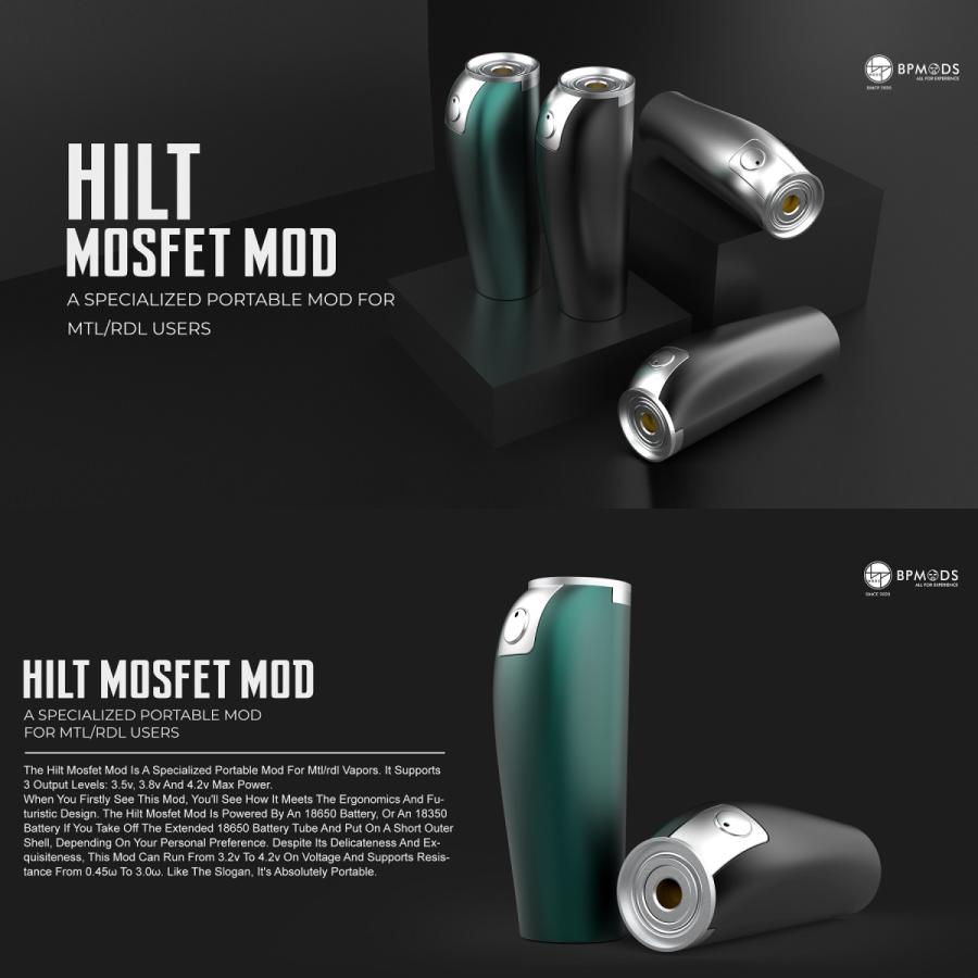 BP MODS Hilt Mosfet Mod VAPE 電子タバコ | 