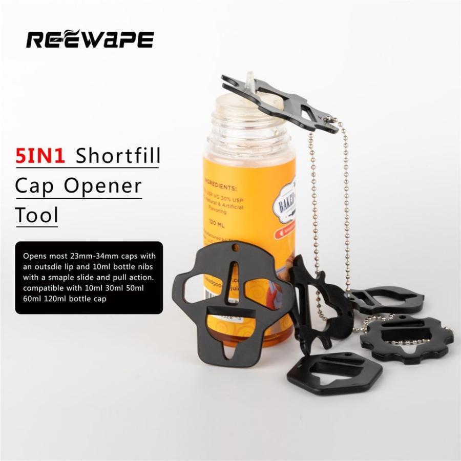 Reewape リキッドボトル キャップオープナー VAPE 電子タバコ | 