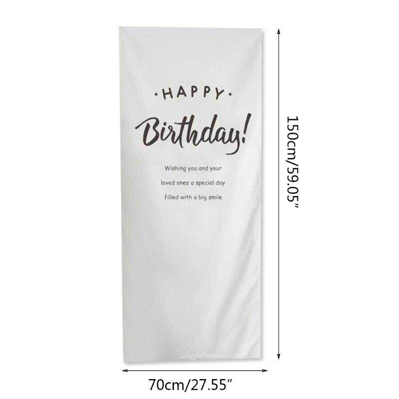 誕生日 タペストリー 評判 バースデー お洒落 シンプル おしゃれ インテリア 絵 壁 大判 壁掛け 飾り 布 雑貨