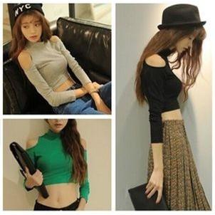 レディース トップス オフショル ヘソ出し Tシャツ 長袖 春 夏 へそ出し コーデ 春服 夏服 オシャレ シンプル かわいい A 006 Bequem Store2号店 通販 Yahoo ショッピング