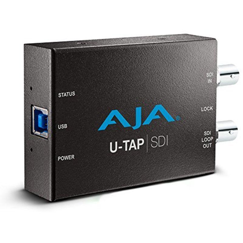 Aja U-TAP SDI シンプル USB3.0 電源 SDI キャプチャデバイス