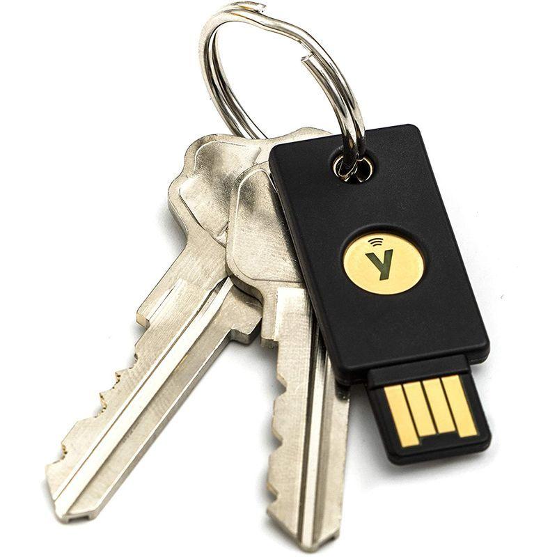 Yubico セキュリティキー YubiKey 5 NFC ログイン/U2F/FIDO2/USB-A 