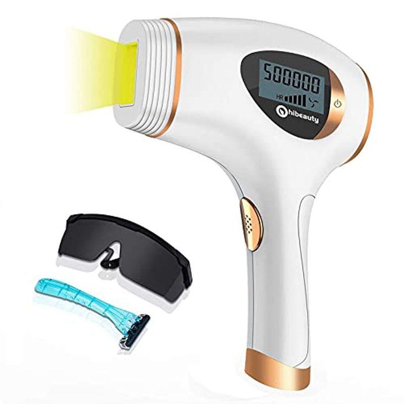 Hibeauty 脱毛器 光美容器 レーザー光脱毛器 IPL技術 自宅 家庭用脱毛器 だつもうき メンズ レディース フラッシュ式 50万発