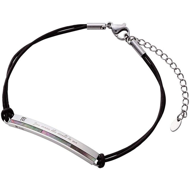 ギフト ブランド 人気 カップル コードブレス ペアブレスレット ホワイトクローバー サージカルステンレス ホワイト ダイヤモンド シェル ペア ブレスレット バングル Www Gatorheatandair Com