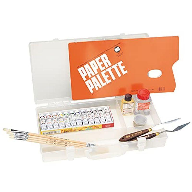 ホルベイン 油絵具 アタッシュ大長ボックスNo.4 12Cセット 130165