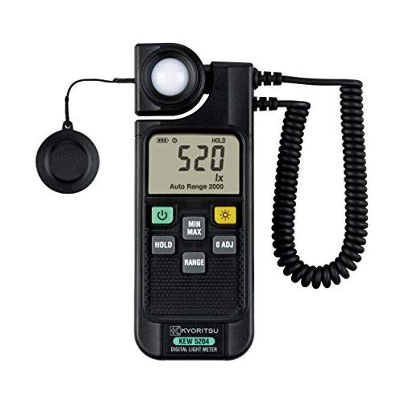 共立電気計器 (KYORITSU) デジタル照度計 JIS 一般形A級準拠 KEW 5204 土壌酸度計、土壌水分計