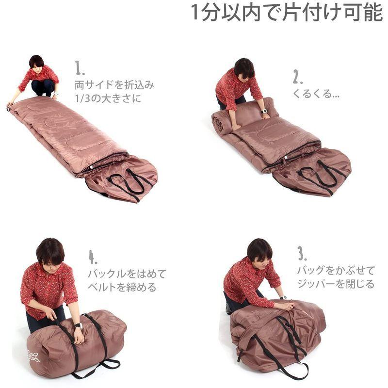 DOD(ディーオーディー) わがやのシュラフ 40秒で片付け可能な4人家族用寝袋 S4-511 ディーオーディー わがやのシュラフ 40秒で片付け可能な4人家族用寝袋 S4
