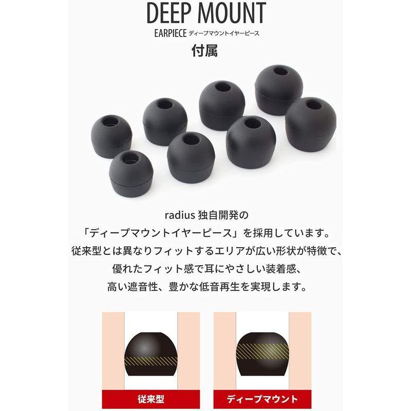 ラディウス radius HP-NHR31 イヤホン : ハイレゾ対応 MMCX リケーブル Ne VOLTシリーズ 重低音モデル HP-N HP radius NHR31 イヤホン ハイレゾ対応 MMCX リケーブル Ne VOLTシリーズ 重低音モデル