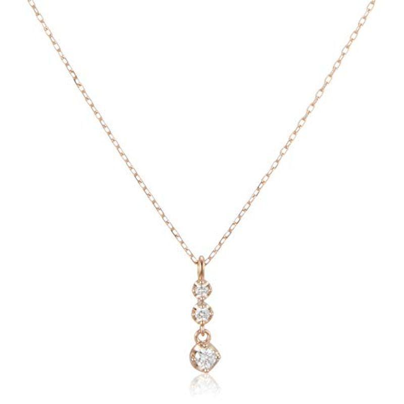4℃(ヨンドシー) ダイヤモンドK10ピンクゴールド(PG) ネックレス 111736123102(13613円)