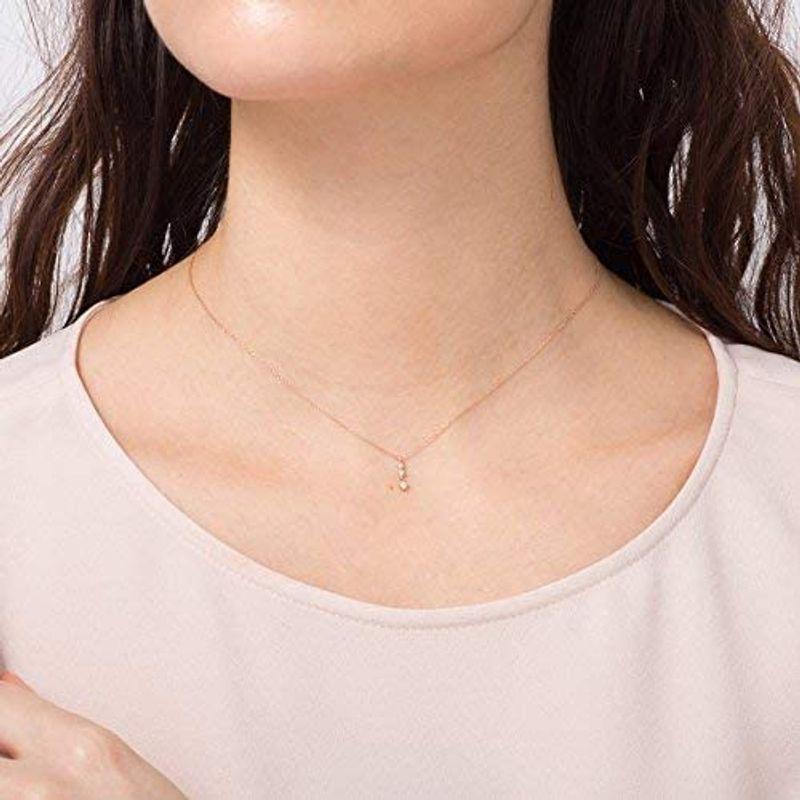 4℃(ヨンドシー) ダイヤモンドK10ピンクゴールド(PG) ネックレス 111736123102 The World Jewelry Center 14Kリアルイエローゴールドソリッド2mmフラットマリナーチェーンネックレス スプリングリングクラスプ付き， ゴールド並行輸入 E1480744349(13613円)