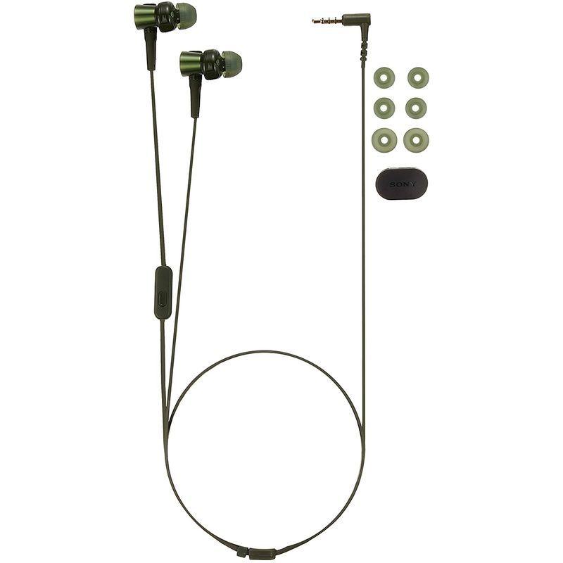 ソニー イヤホン 重低音モデル MDR-XB75AP : カナル型 リモコン・マイク付き グリーン MDR-XB75AP G MDR XB75AP イヤホン 重低音モデル カナル型 リモコン マイク付き グリーン