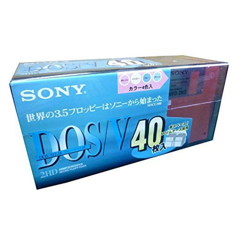 超熱 ソニー フロッピーディスク SONY 40MF2HDQDVX フロッピーディスク