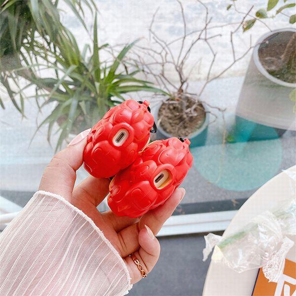 IPhone airpods1/2 AirPods pro 悪魔の実 ワンピースインスタ Ins 収納ケース エアーポッズケース イヤホンケース 保護 防塵 耐衝撃 キズ防止 落下防止|beringoo|04