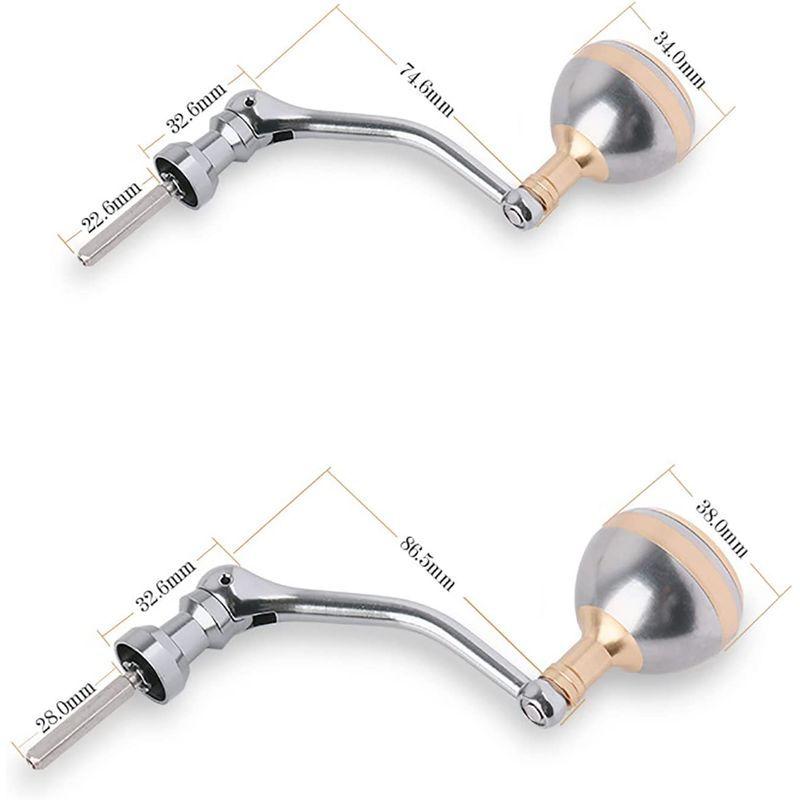 熱販売 リール 釣りリール パワー ハンドルノブ 折りたたみ ノブ 交換用 スピニングリール 軽く カスタムパーツ 金属ロッカーアーム アルミ合金製 折りた Www Threeriversofs Com
