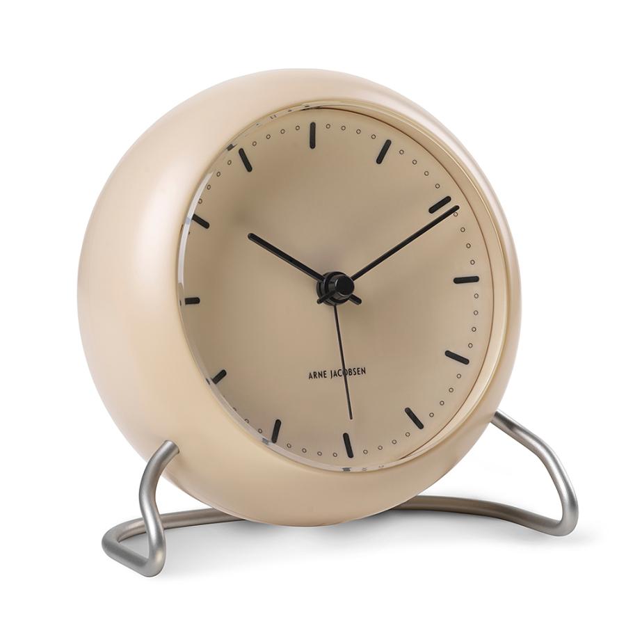 アルネヤコブセン 時計 クロック 茶 ベージュ beige ARNE JACOBSEN